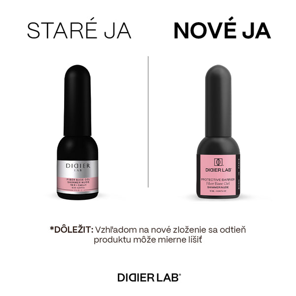 Podkladová báza SMART Fiber Shimmer Nude Didier Lab 10ml
