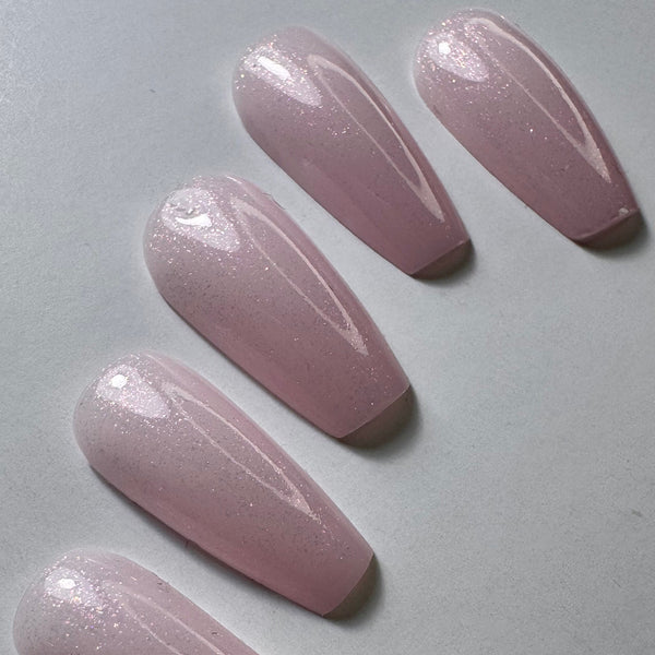 Trblietavý Top Coat No Wipe Glitter Pink Didier Lab 10ml