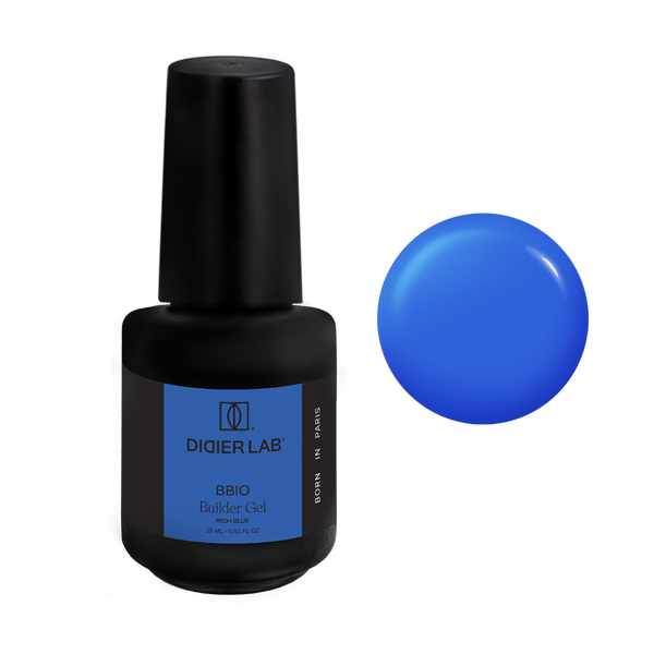 Stavebný gél vo fľaštičke BBIO Rich Blue, HEMA & TPO free, Didier Lab 15ml