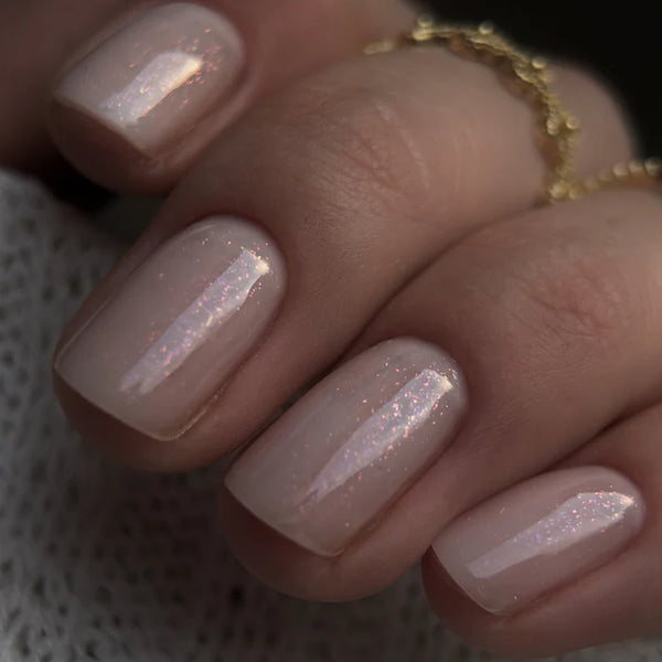 Trblietavý Top Coat No Wipe Glitter Pink Didier Lab 10ml